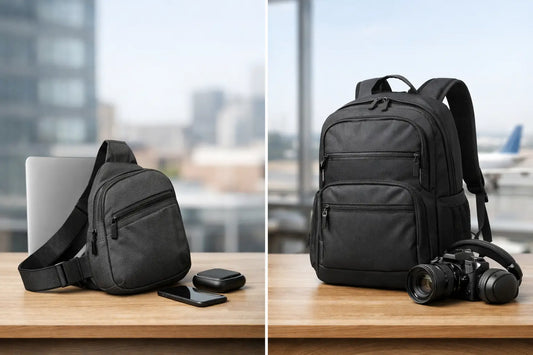 Sling Bag vs Backpack for Work and Travel